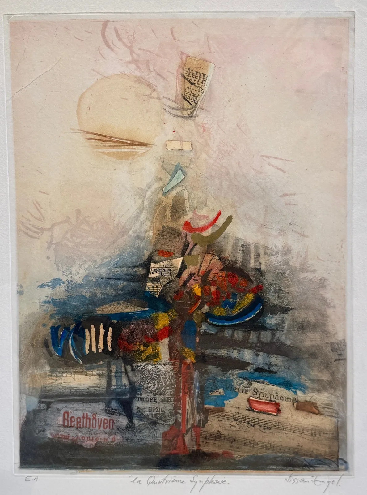 Stock Sale, Nissan Engel (1931-2016): 'La Quatrieme Symphonie'