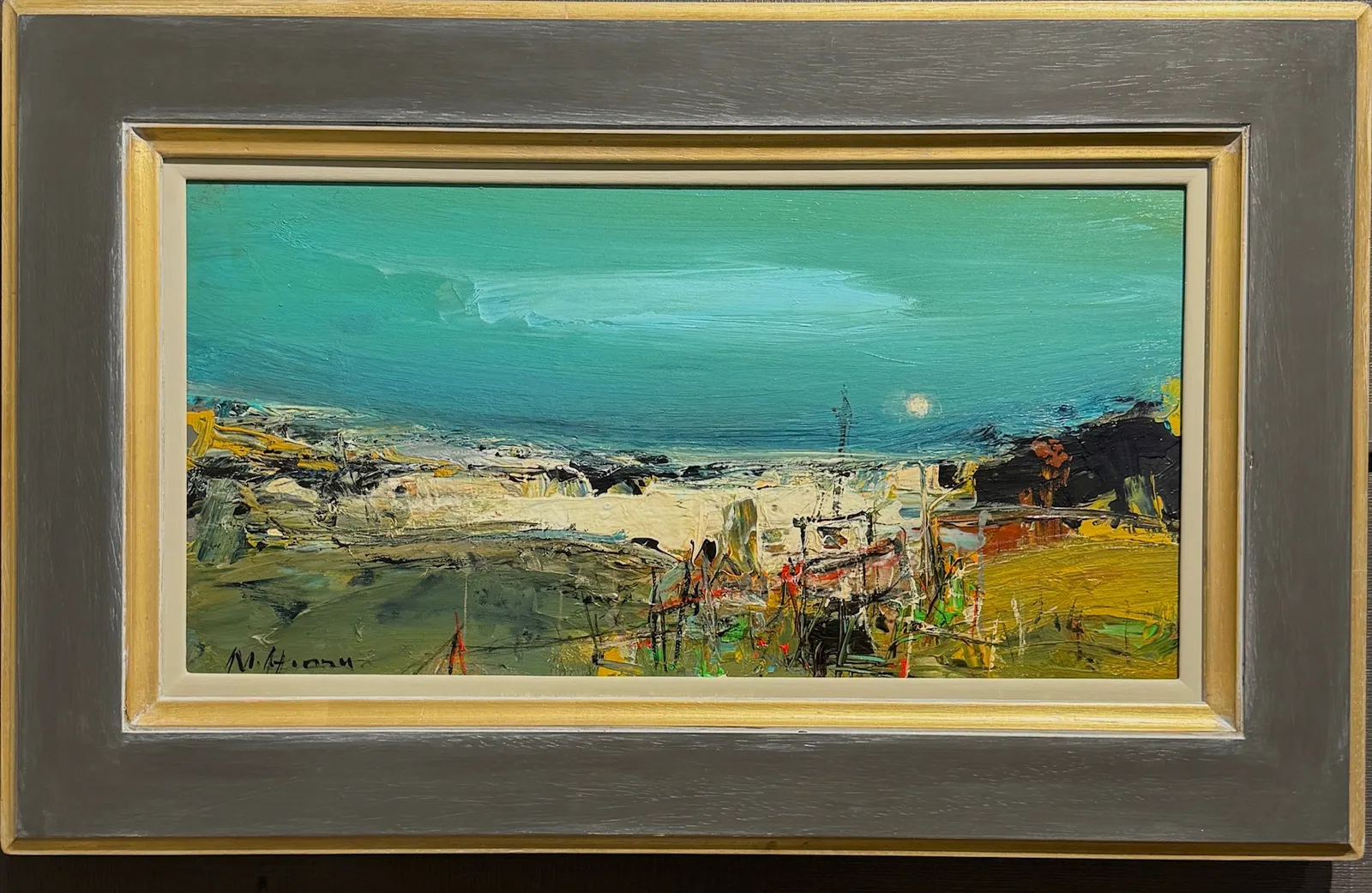 Stock Sale, Nael Hanna (Iraq,Scotland): 'Fishing tackle on a Scottish shore'