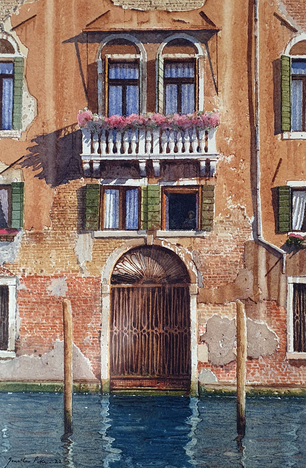 Jonathan Pike, Water-gate on the Grand Canal