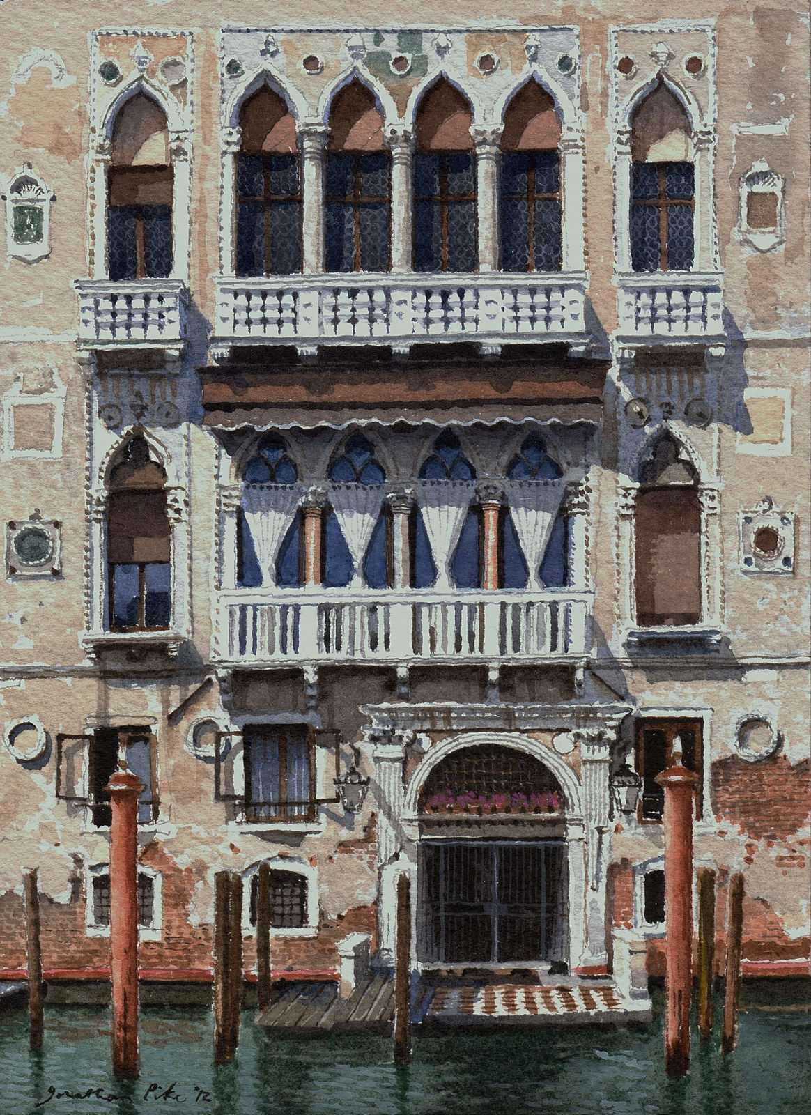 Jonathan Pike, Palazzo Barbaro