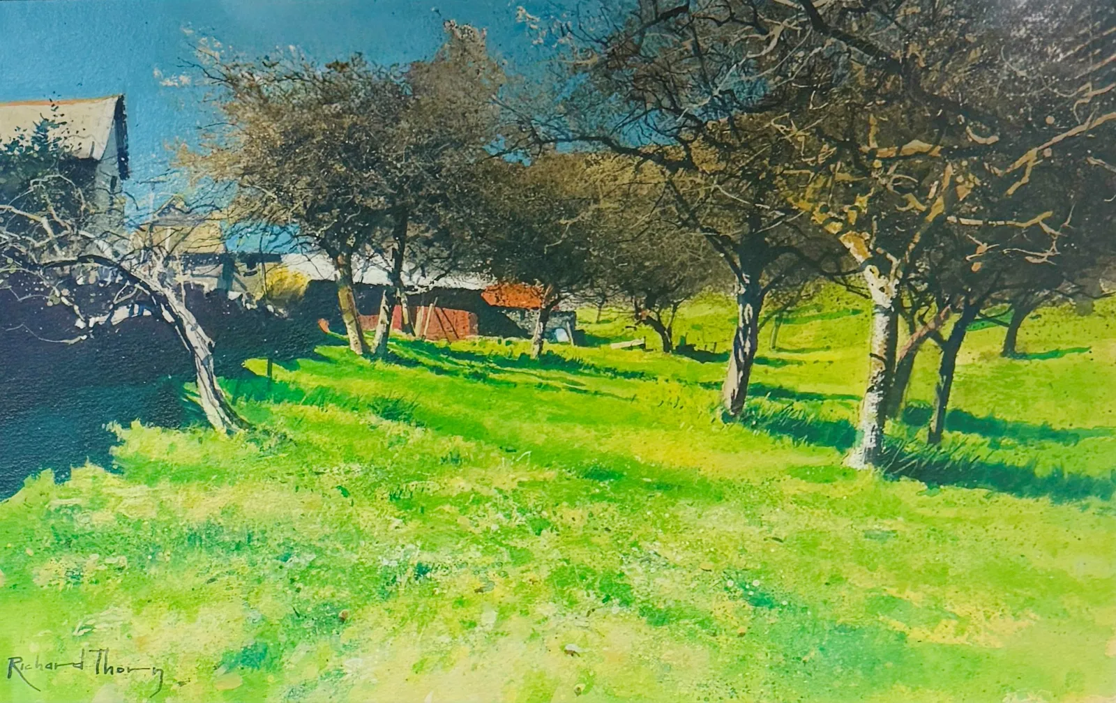 Stock Sale, Richard Thorn: 'The Farm Orchard'