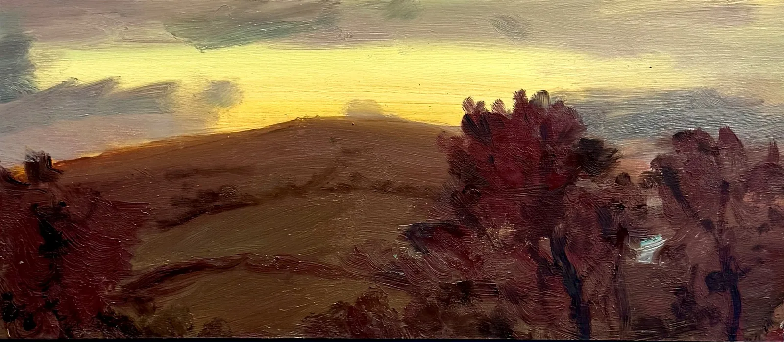 Stock Sale, David Lloyd Griffith: 'Dusk, Moetfre Uchaf'