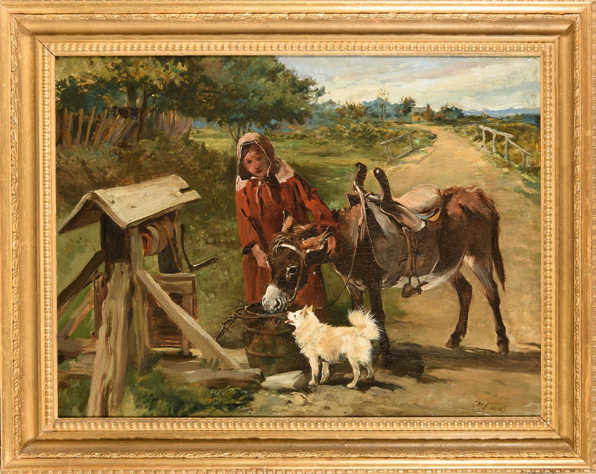 John Emms, At the well