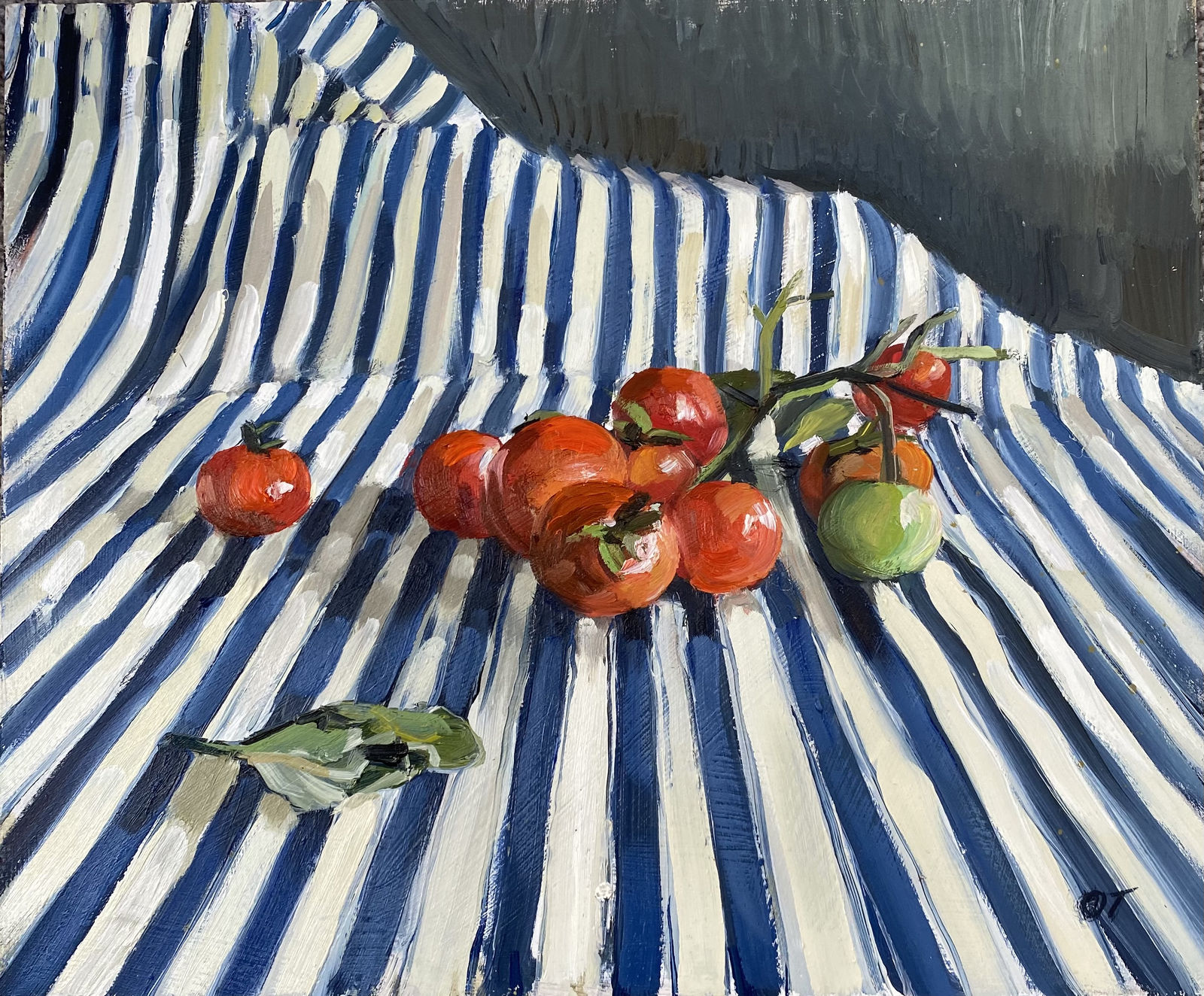 Ollie Tuck, Tomatoes on the vine