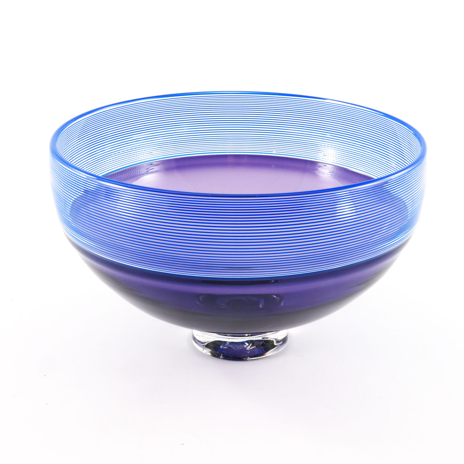 Bob Crooks, Threaded bowl small - purple