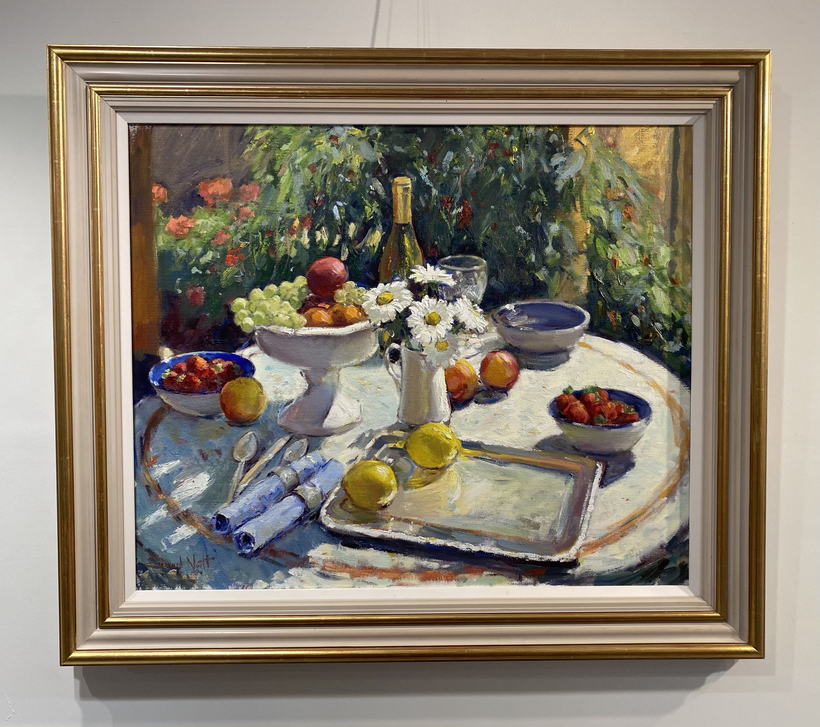 Edward Noott RBSA, The silver platter