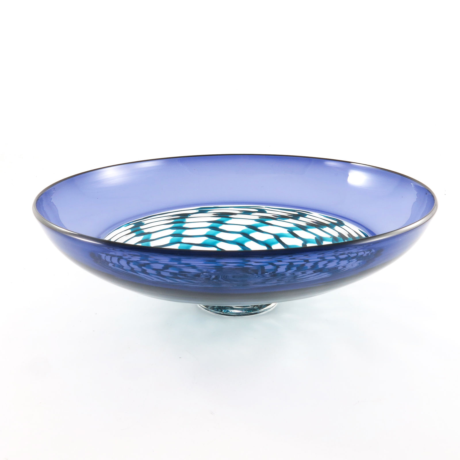 Bob Crooks, Open Lattice bowl - purple
