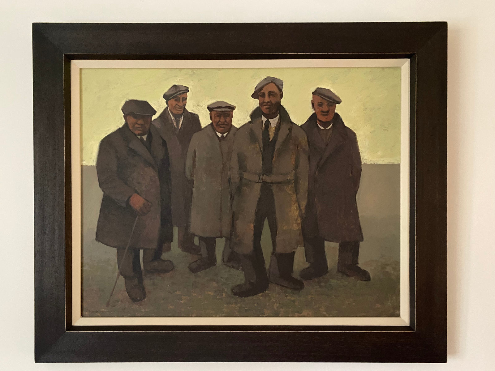 Aneurin M Jones, A group of Welsh farmers at a sale