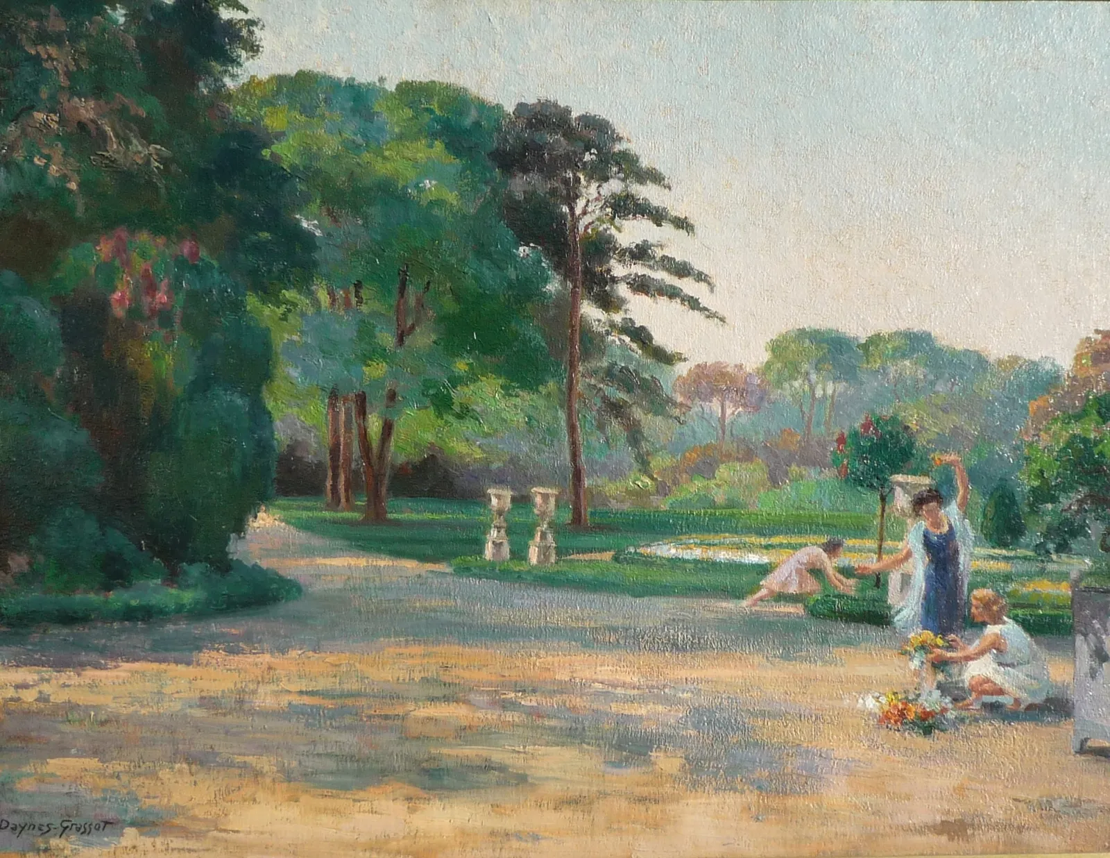 Suzanne Daynes Grassot, Tuileries Gardens