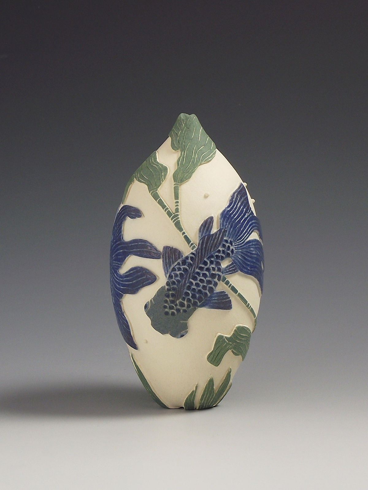 Tiffany Scull, Swimming Moor fish vessel