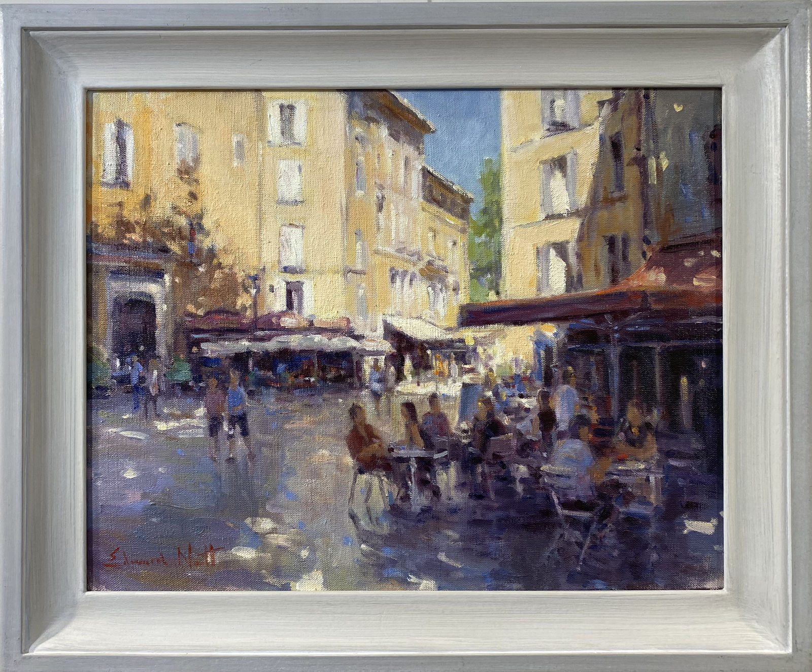 Edward Noott RBSA, Drinks in Aix en Provence
