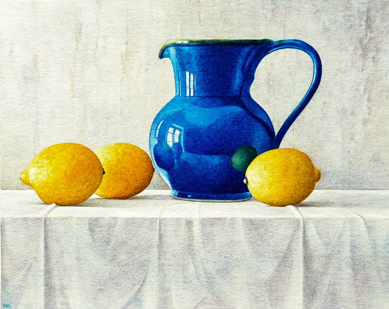 Nigel Ashcroft, Reflections in a Blue Jug