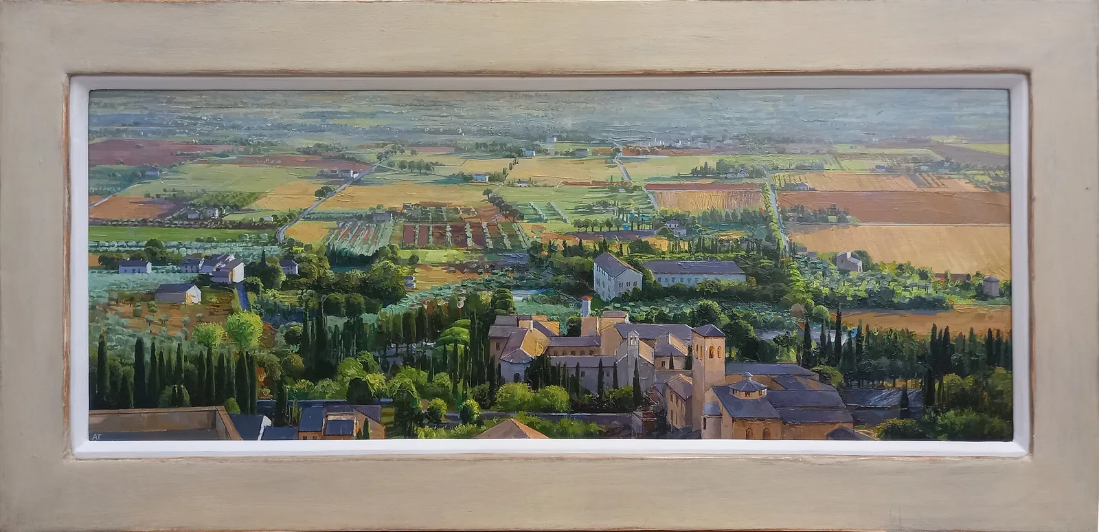 Alan Thompson, From Assisi, looking across the plain