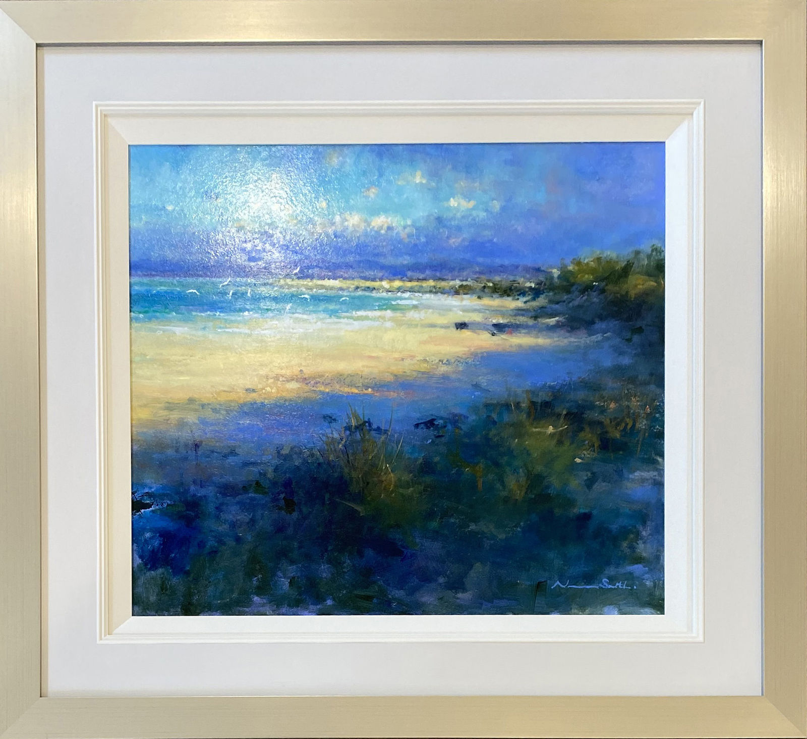 Norman Smith PS, Terns fishing after rain Uist