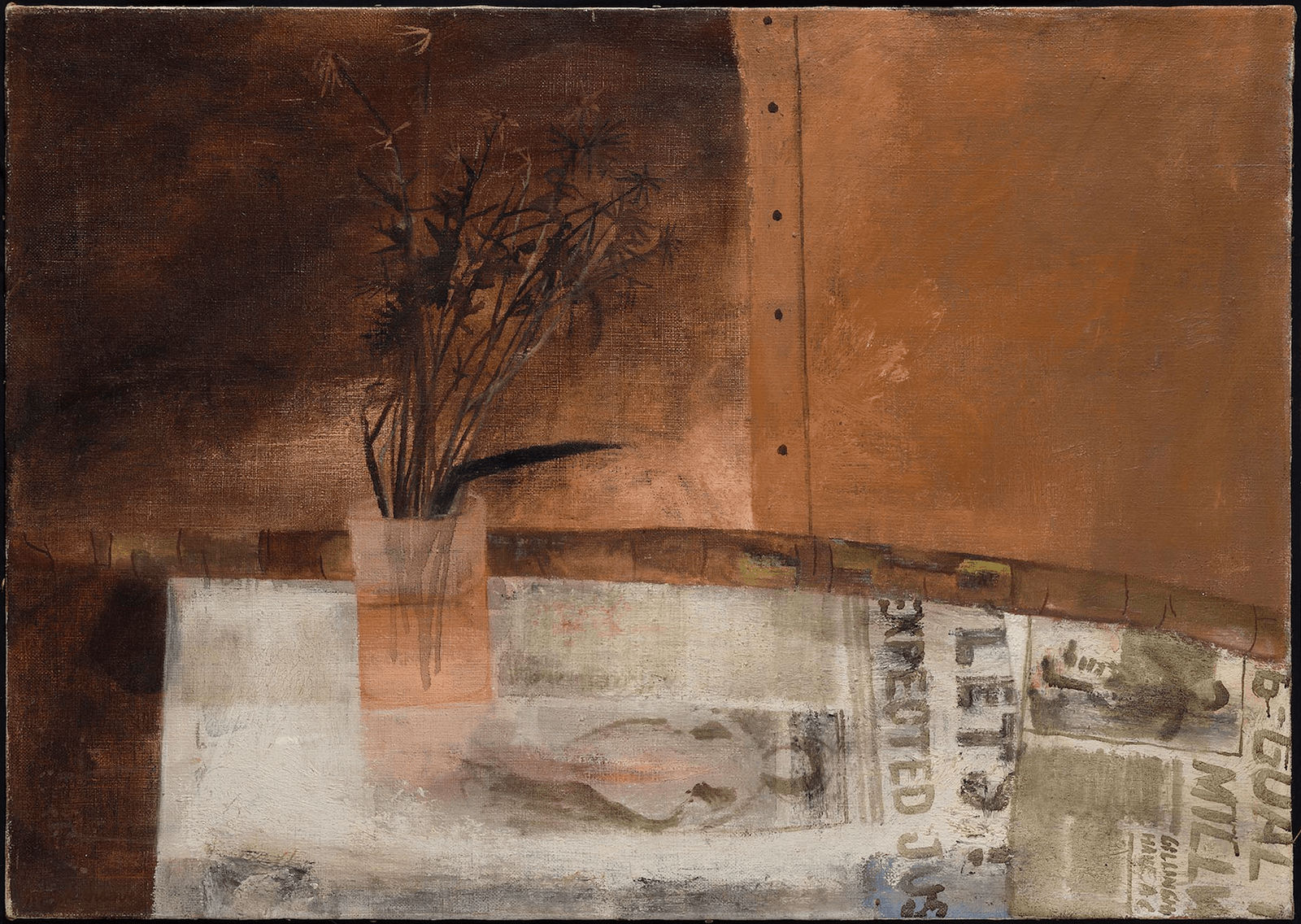 Derrick Greaves, Dead Flowers, 1957