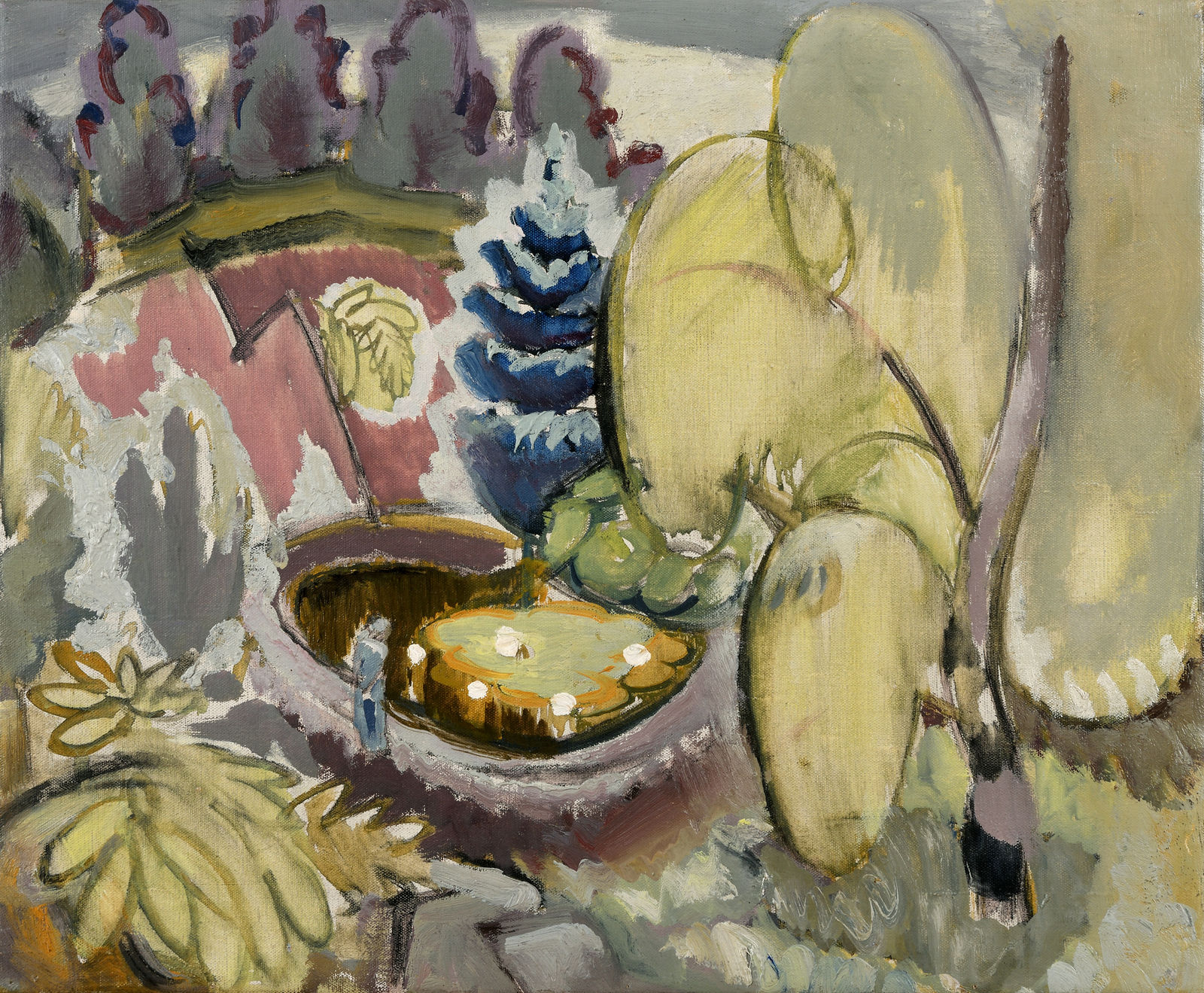 Ivon Hitchens, Figures by a Lily Pond, 1929