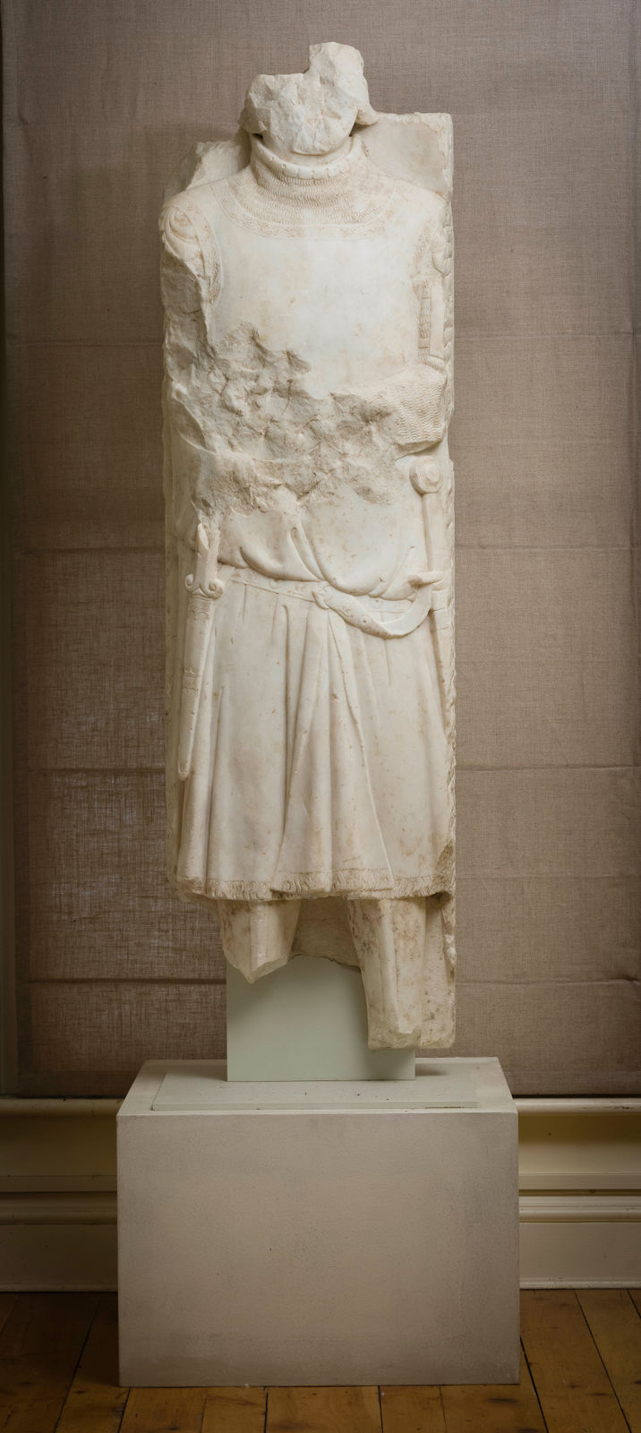 Fragmentary Effigy of a Knight, Possibly Northern Italy, Late 13th/early 14th century