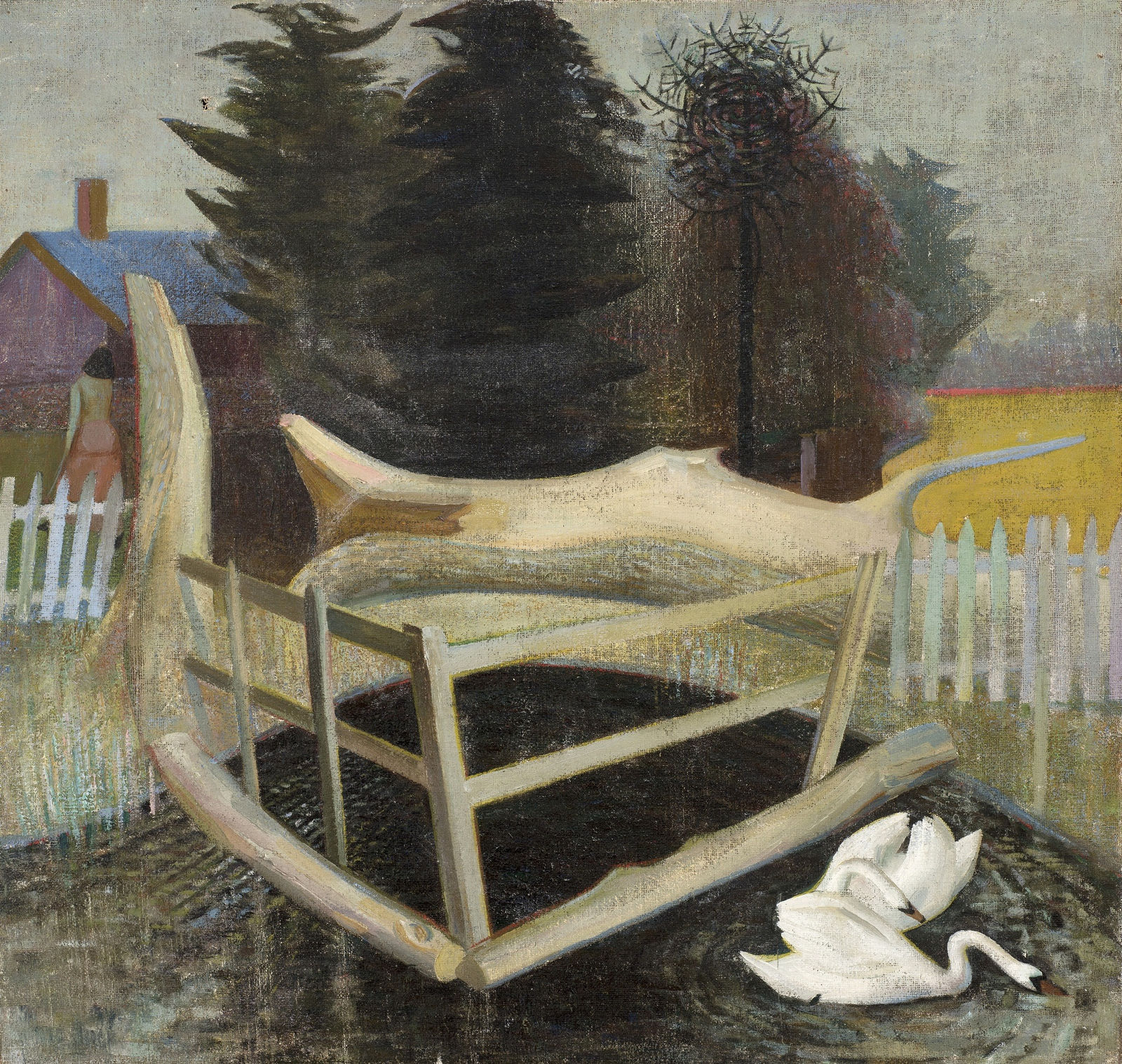 Kenneth Armitage, A Pond Near Tring, 1936-7