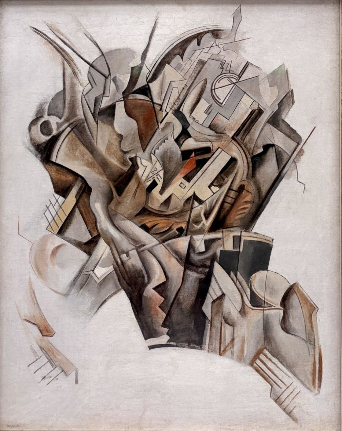 Merlyn Evans, Composition, 1932