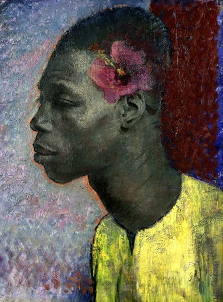 Glyn Philpot, Man with Hibiscus, 1932