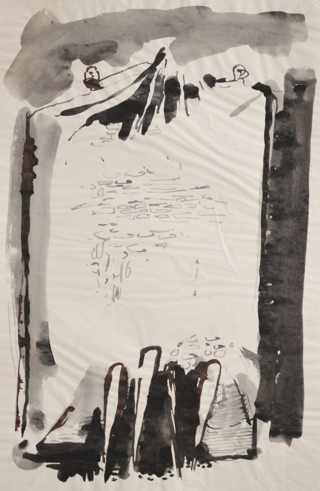 Kenneth Armitage, Two Figures, circa 1952