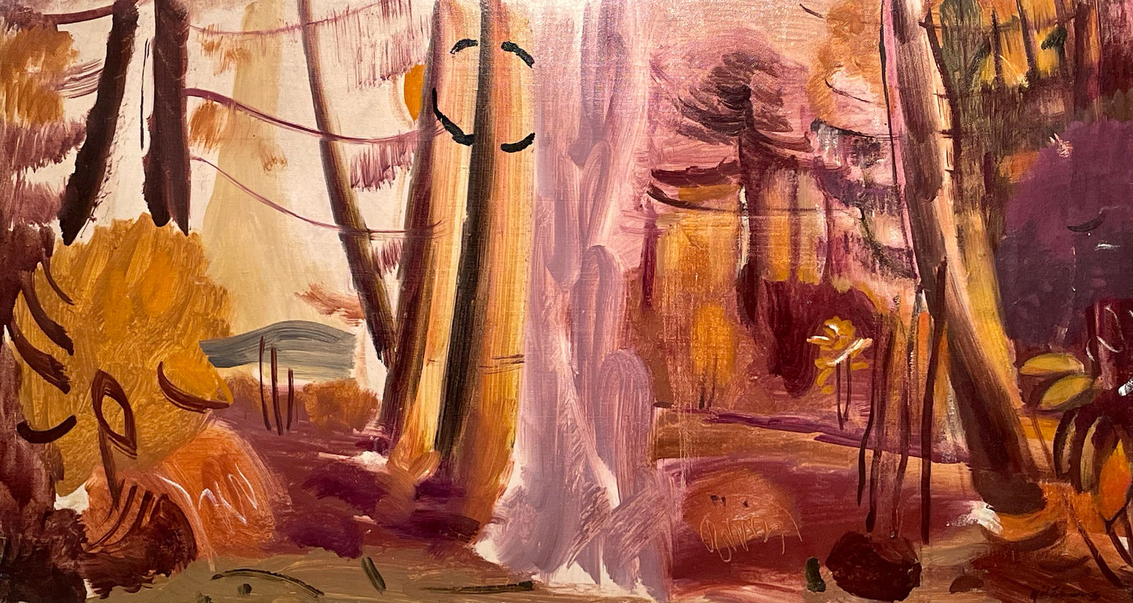 Ivon Hitchens, Autumn Larch Forest , c.1937