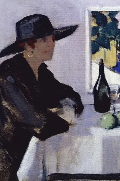 Francis Campbell Boileau Cadell, The Black Hat, c.1912
