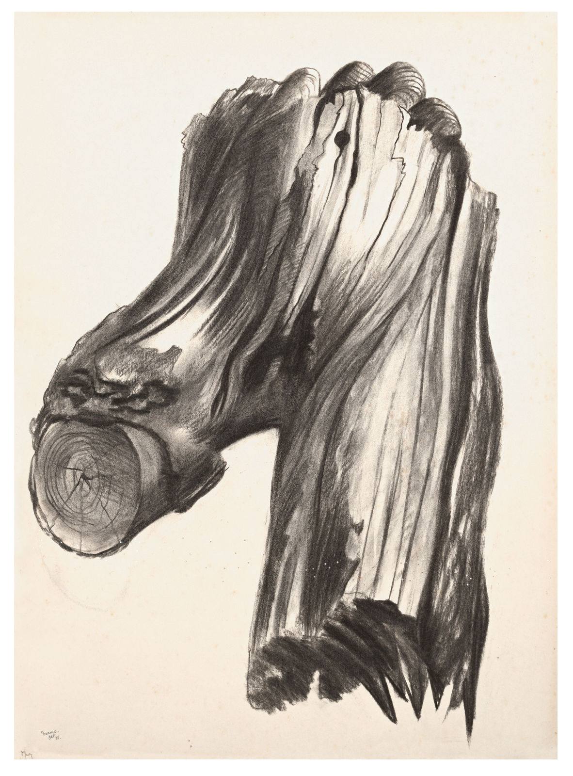 Merlyn Evans, Tree Form, 1935