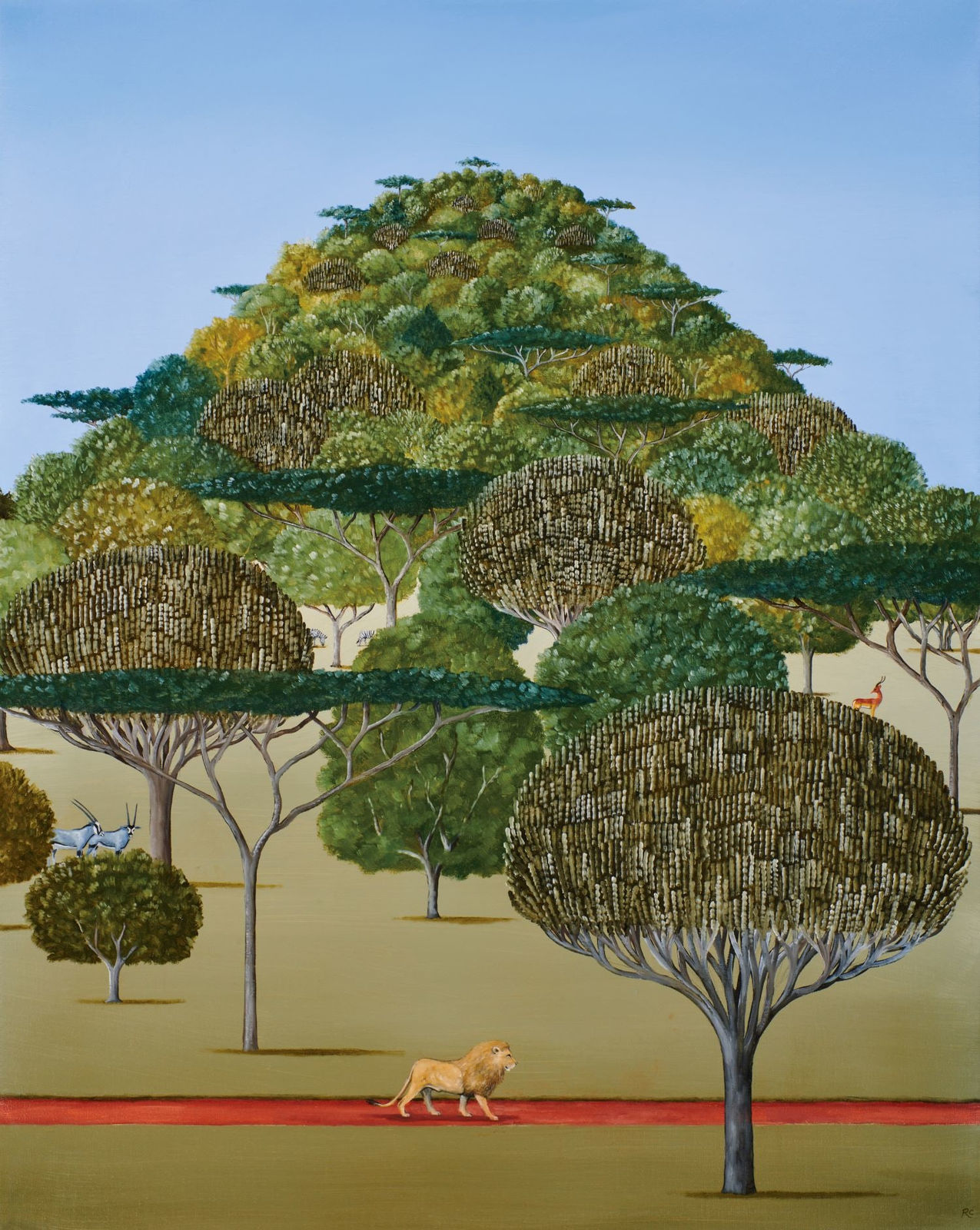 Rebecca Campbell, The King, 2024