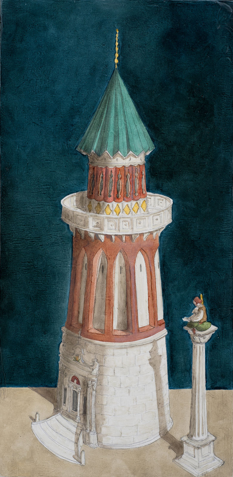 Giulio Rigoni, Tower VII (from endless series of towers), 2020