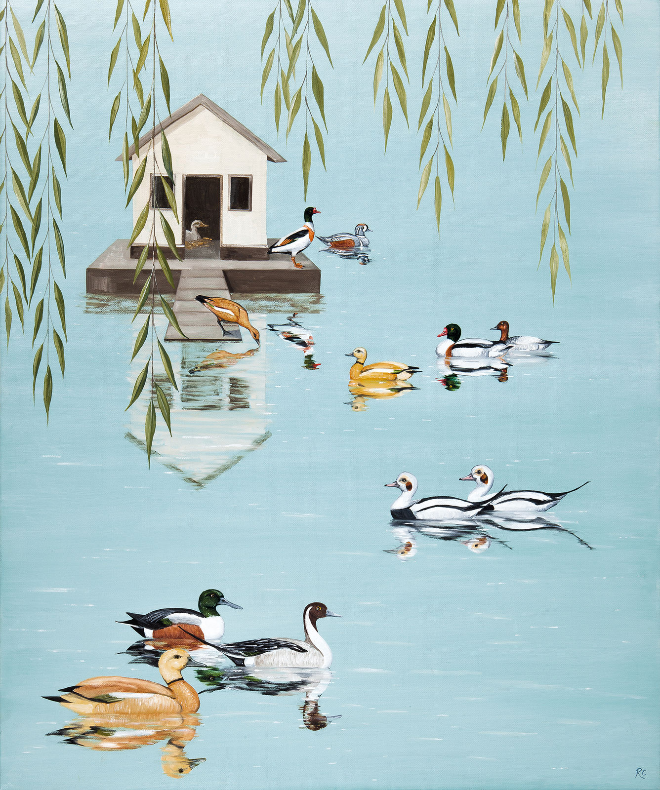 Rebecca Campbell, A Paddling of Ducks