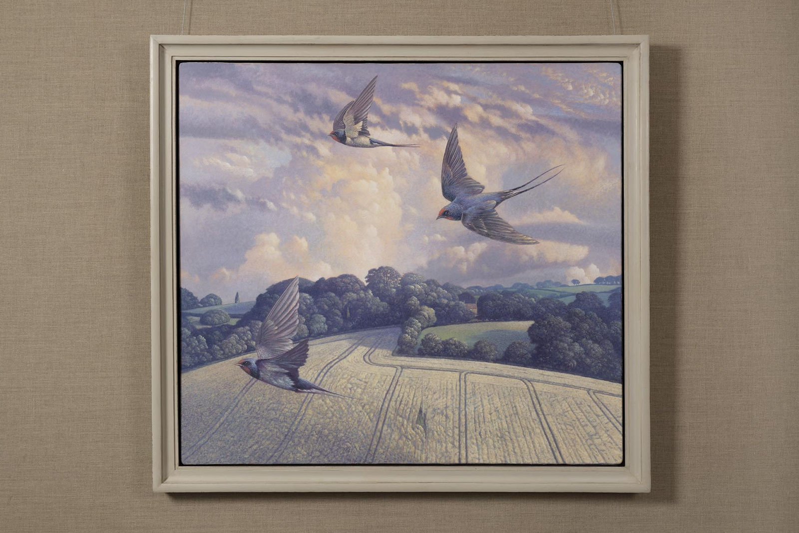James Lynch, Swallows Dancing Hill, 2021