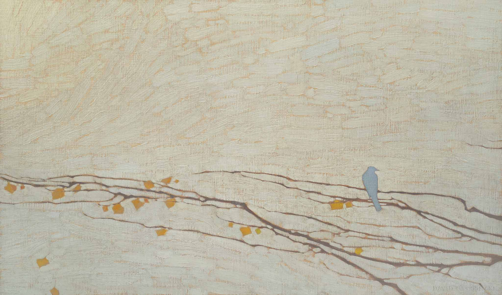 David Grossmann, Blue Bird and Branch Patterns