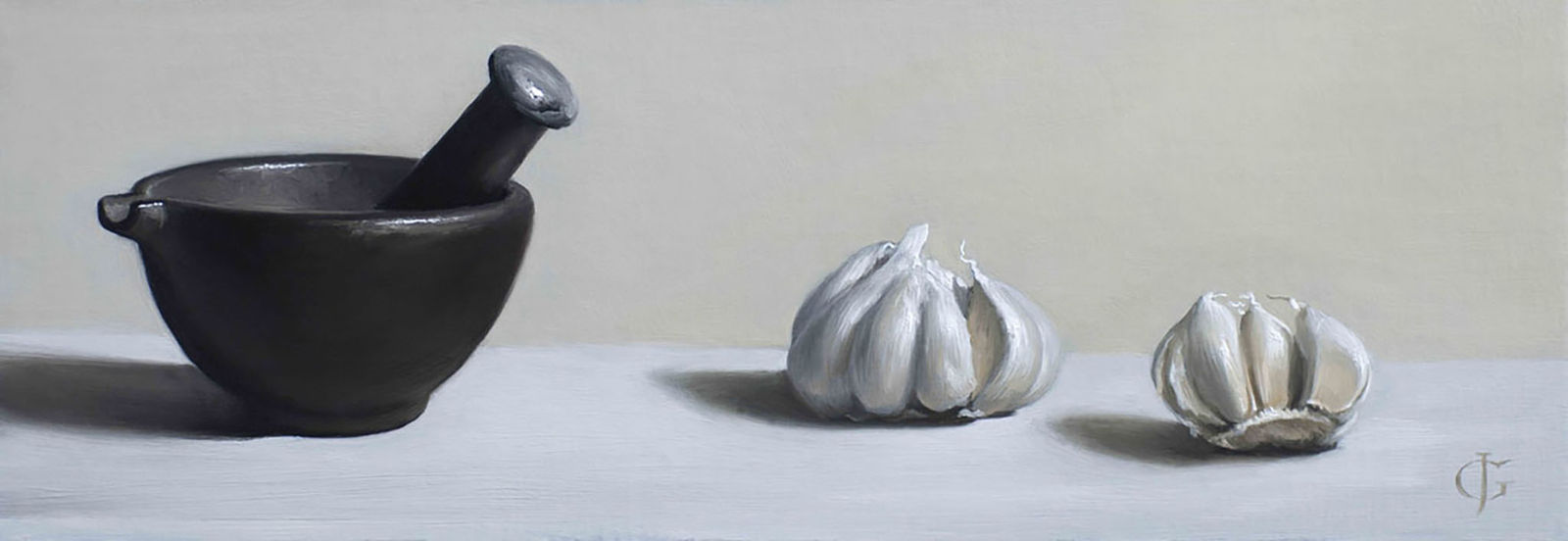 James Gillick, Garlic & Iron Pestle & Mortar