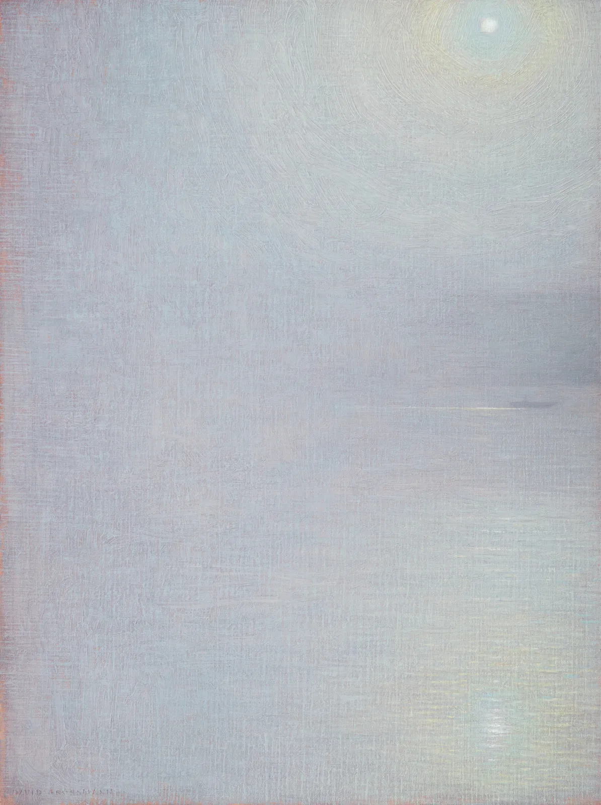 David Grossmann, Through Morning Fog, 2024