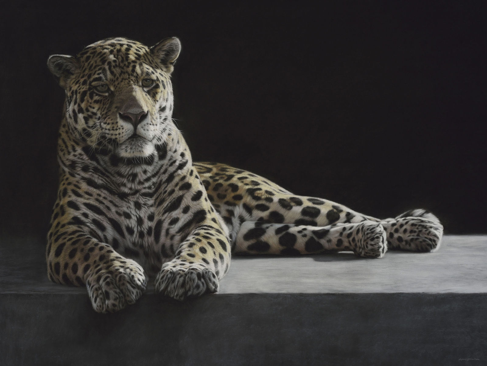 Gary Stinton, Recumbent Jaguar