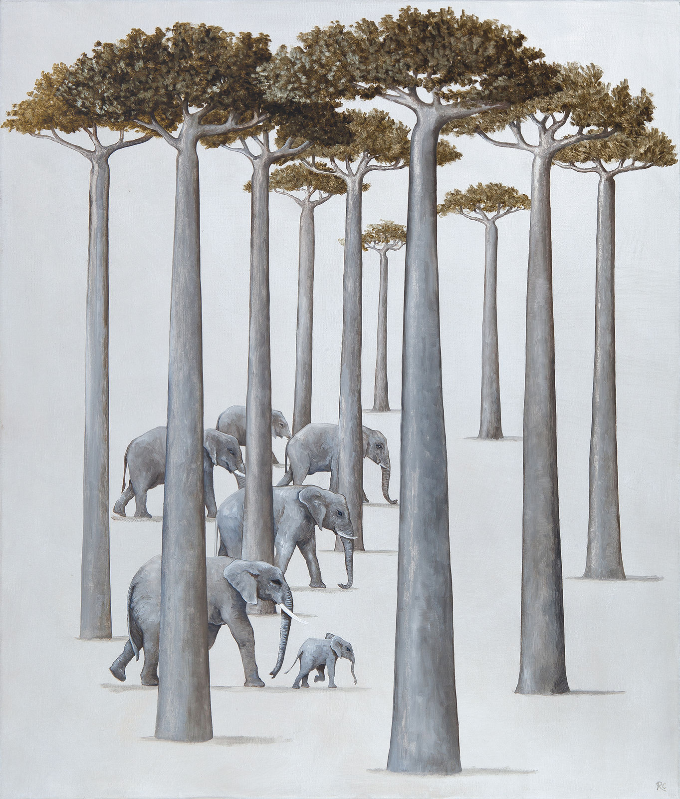 Rebecca Campbell, A Parade of Elephants