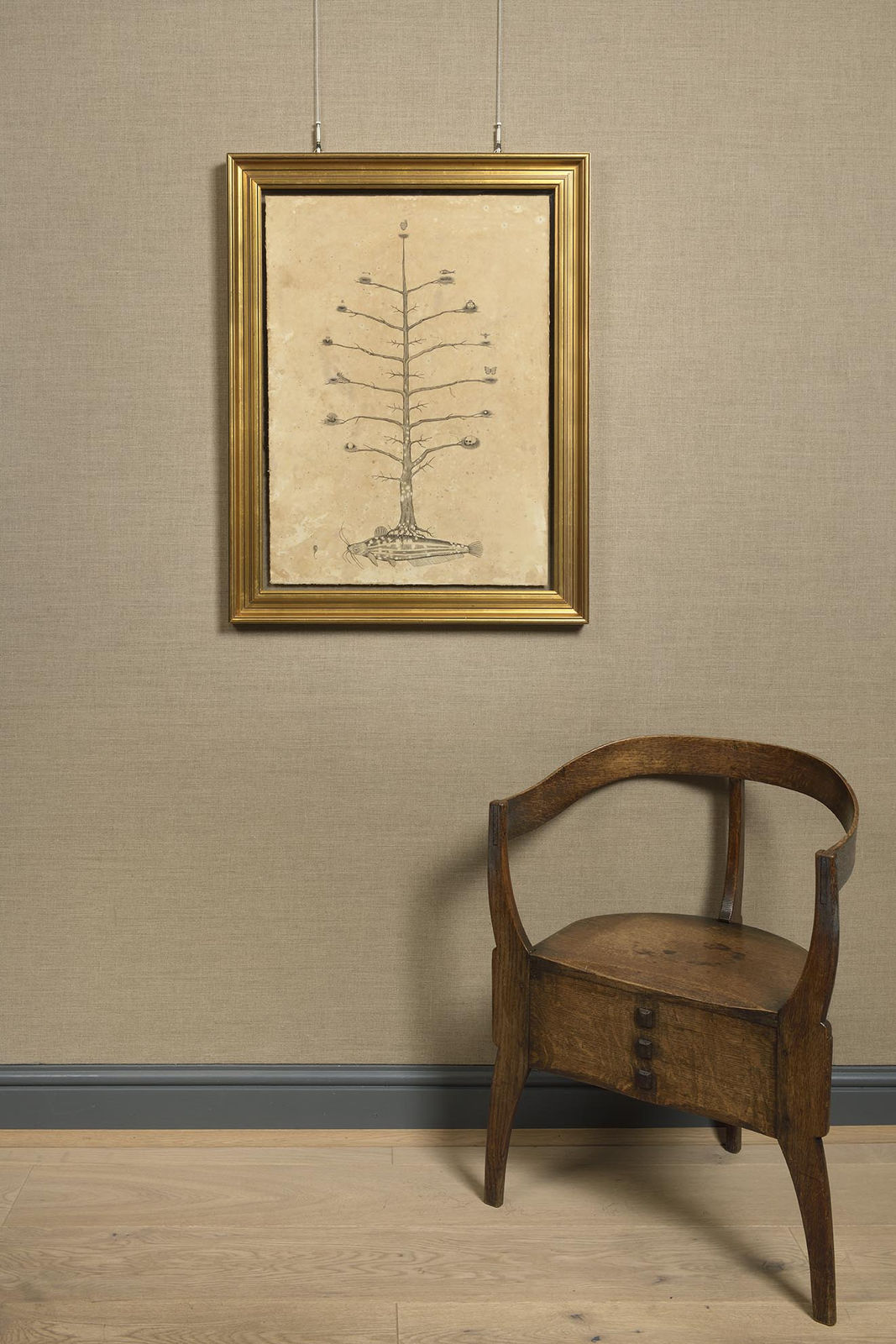 Andrea Collesano, Absolutus , ink on paper, 2021