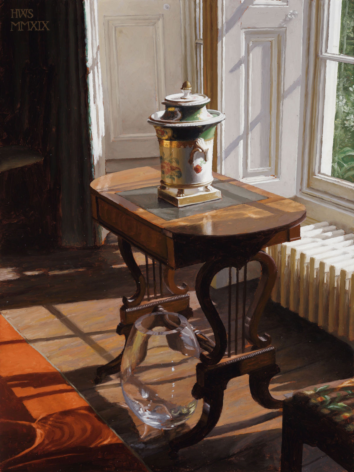 Harry Steen, House in Wales - Urn in Library