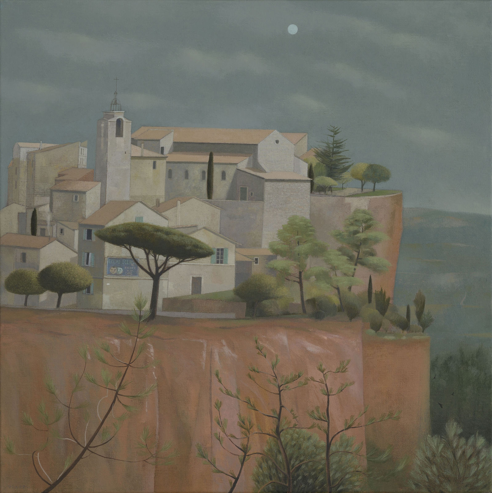 Tom Mabon, Daylight was leaving Roussillon, 2020