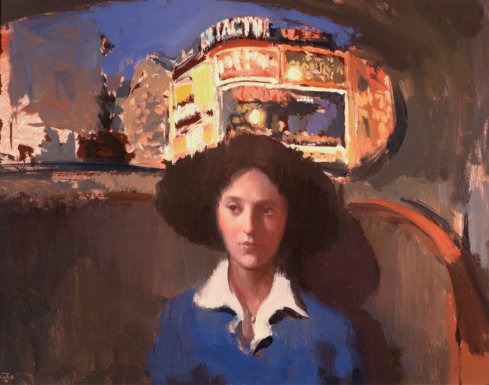 Alan Kingsbury, Girl in a Taxi , 2009