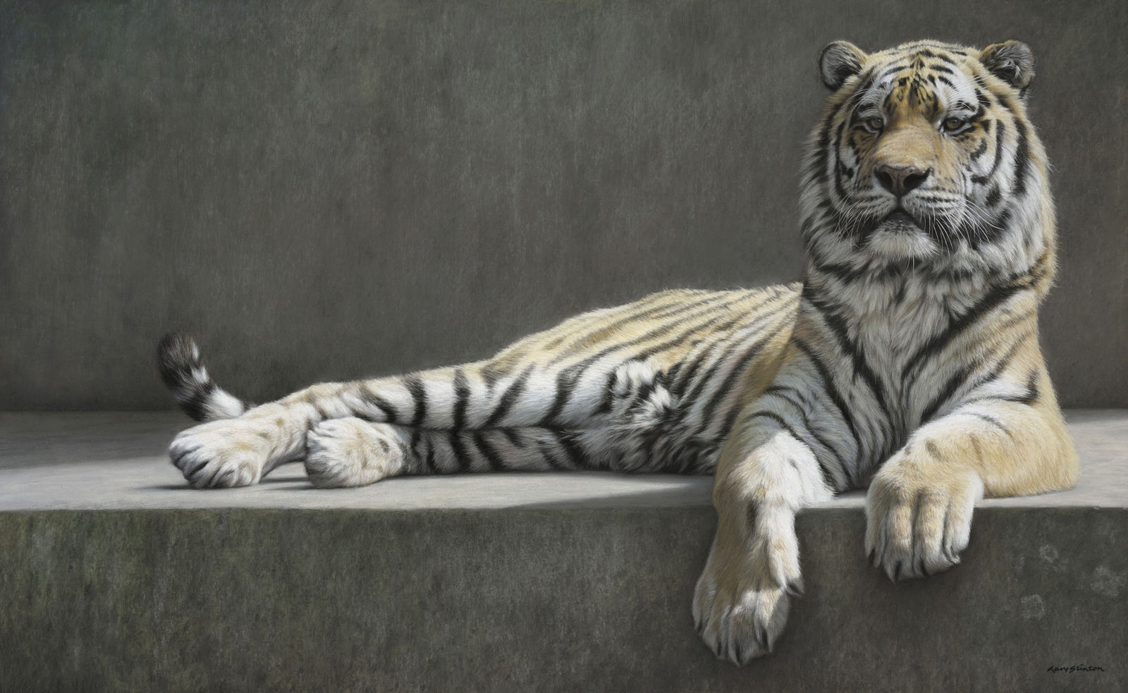 Gary Stinton, Recumbent Tiger