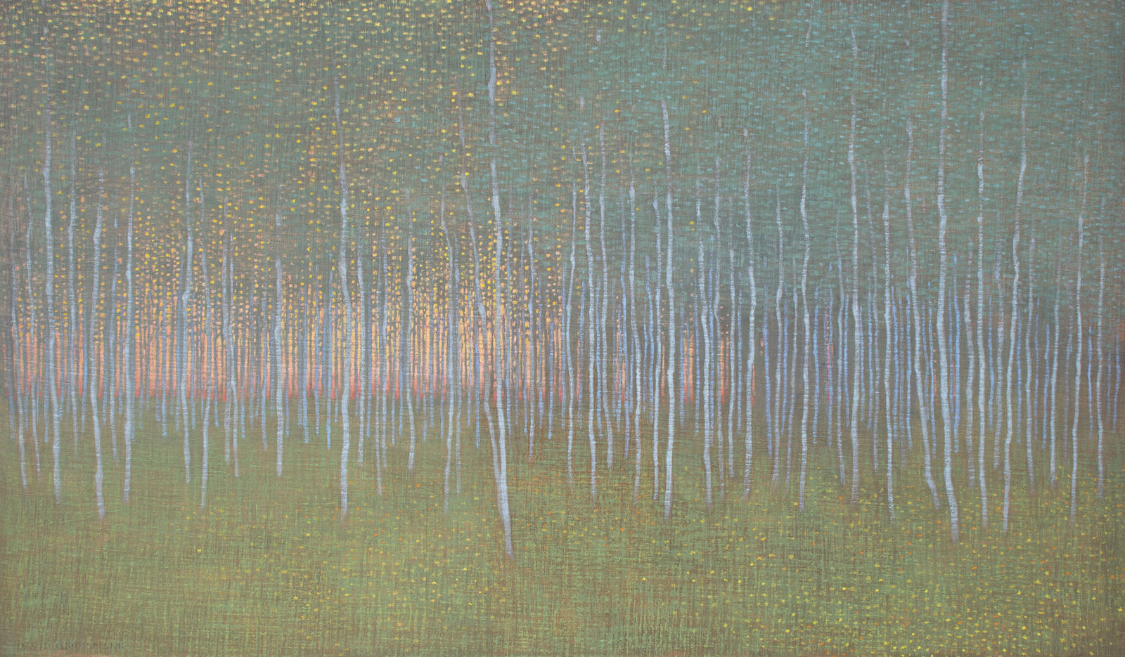 David Grossmann, Dusk Through Summer Forest