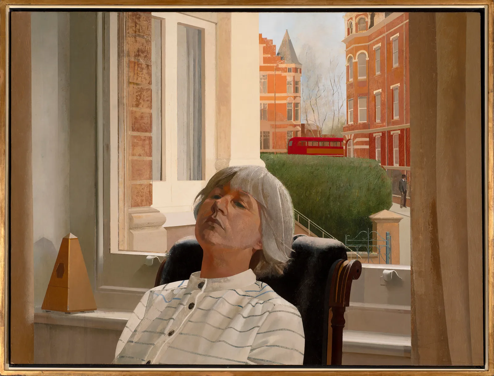 Norman Blamey OBE RA (1914-2000), A Bay Window in West Hampstead no.2