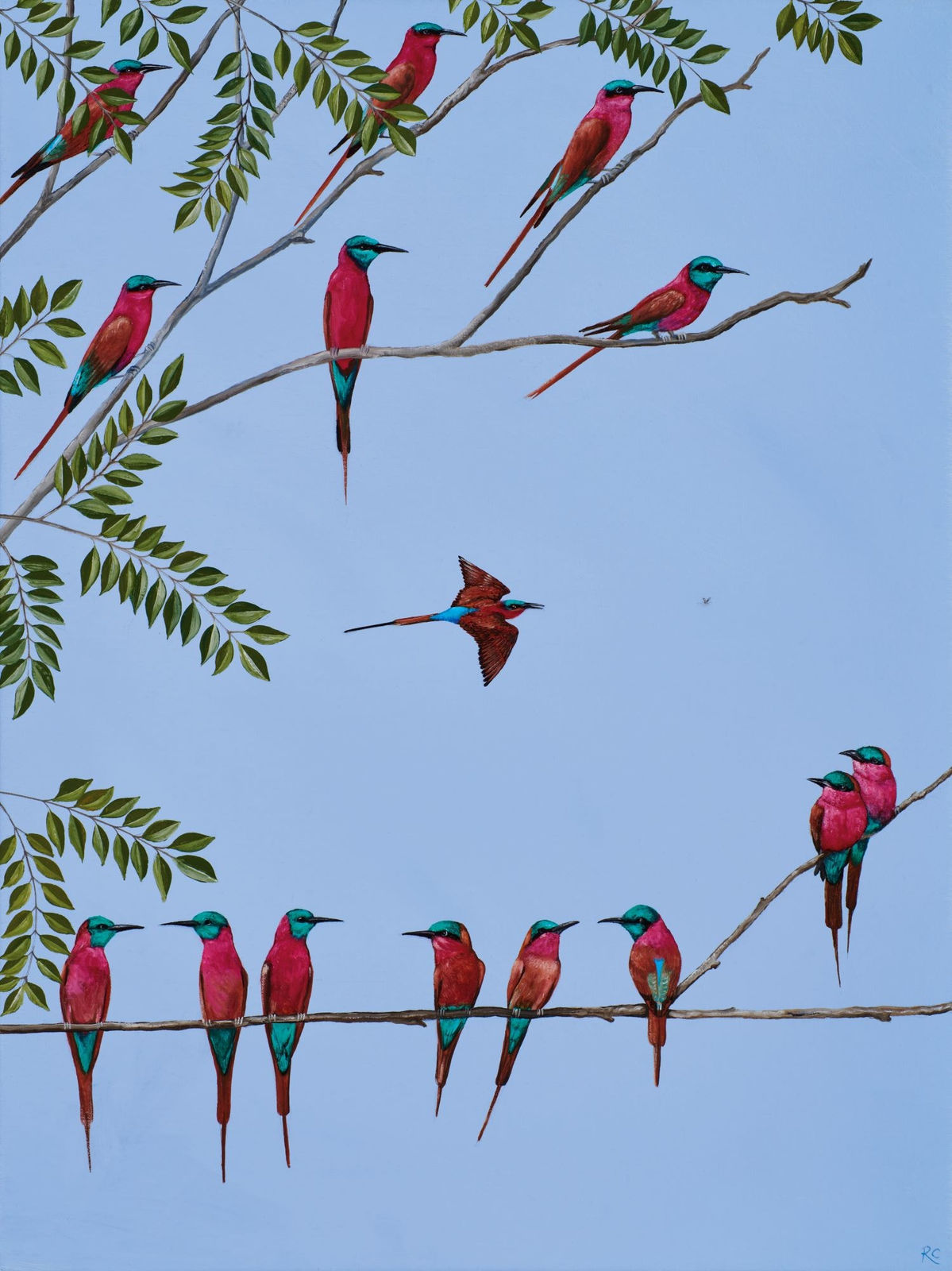 Rebecca Campbell, Making a Bee Line, 2024