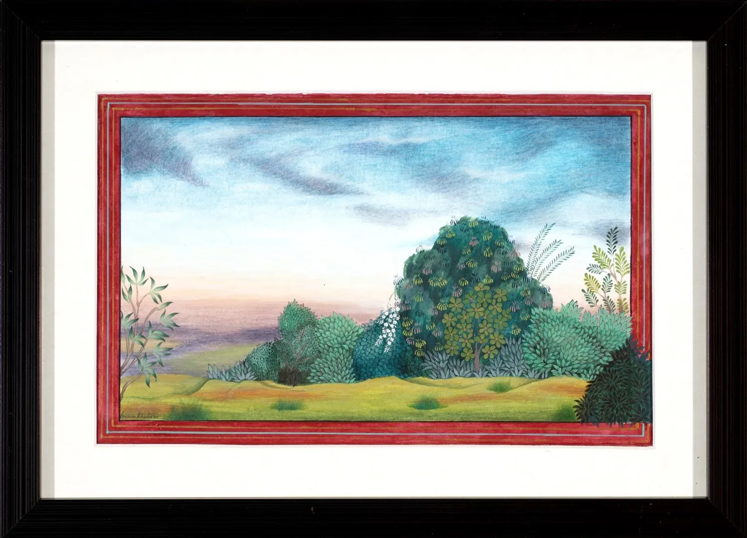 Amaan Khalid Aslam, Pahari sunrise after Constable, 2025