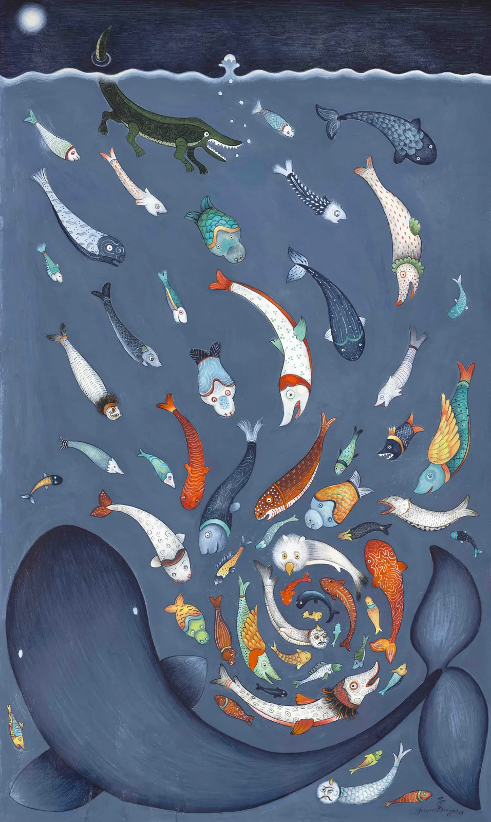 Yasmin Hayat, Colours of The Ocean, 2020