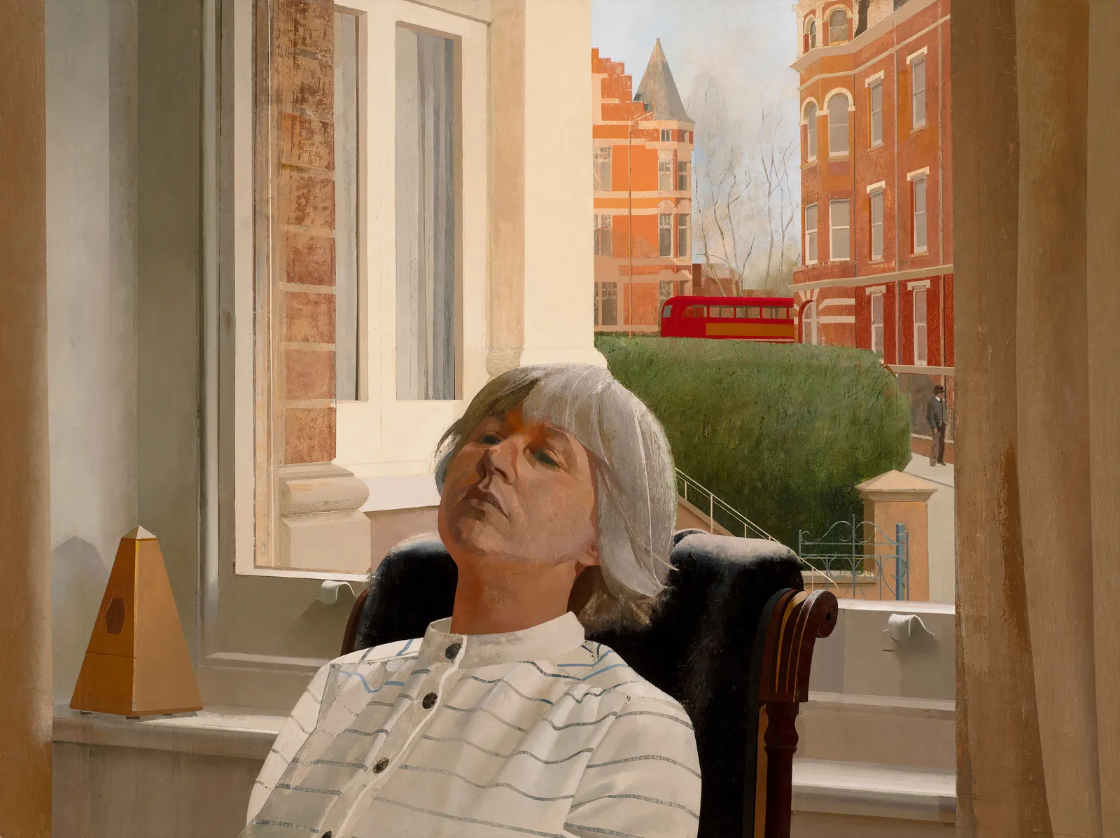 Norman Blamey OBE RA (1914-2000), A Bay Window in West Hampstead no.2