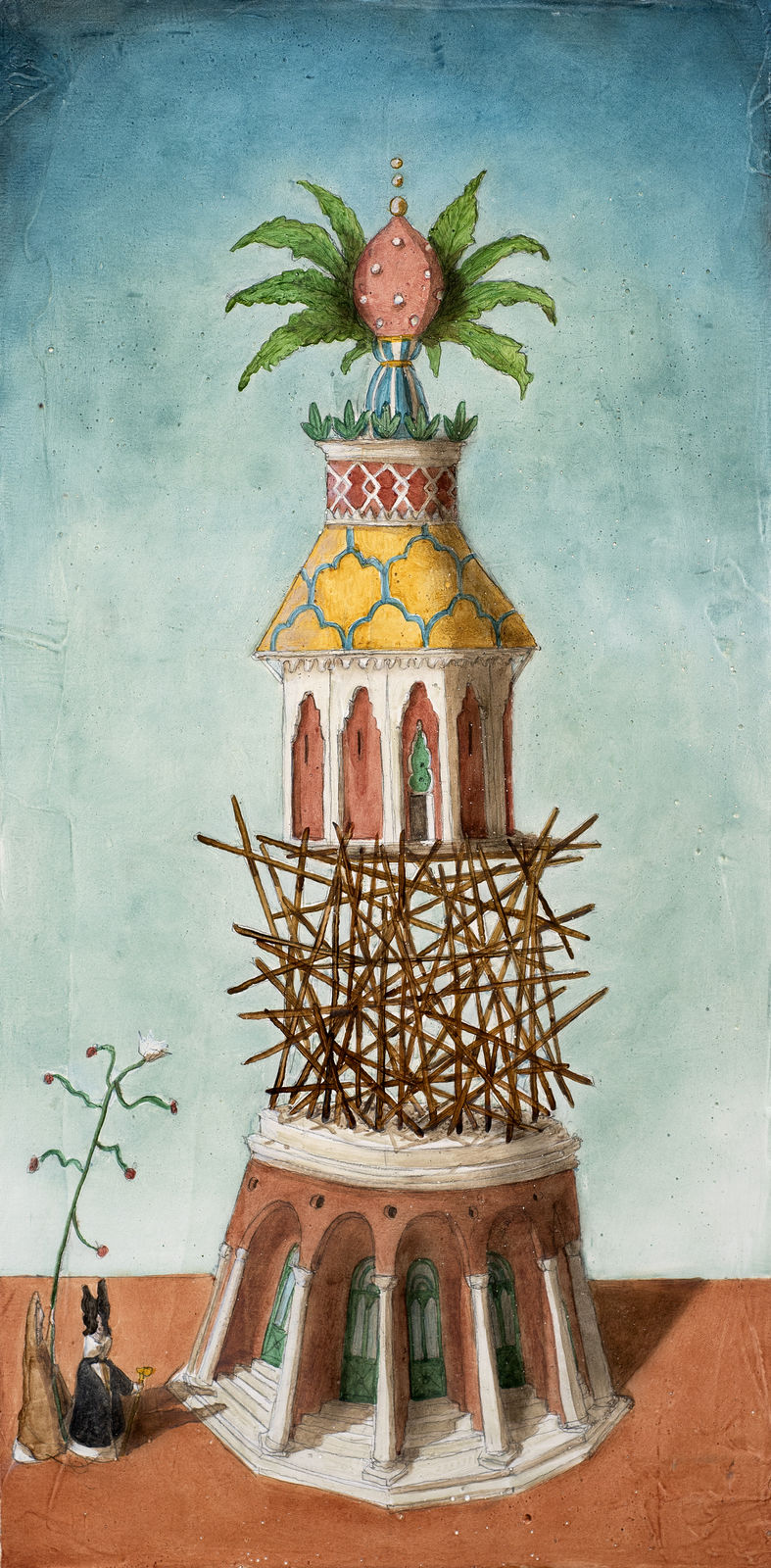 Giulio Rigoni, Tower XI (from endless series of towers), 2020