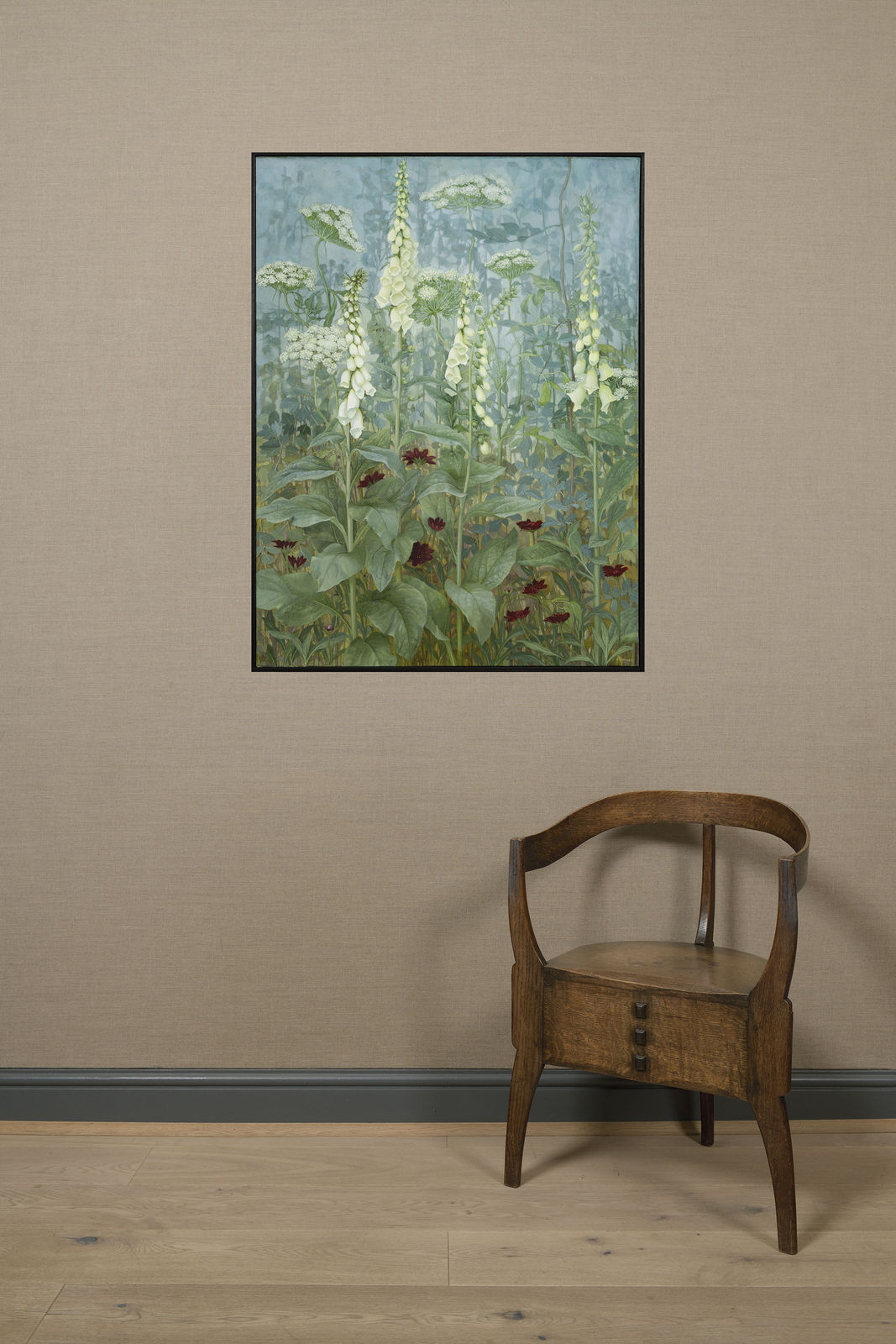 Jane Wormell, Foxgloves, Ammi, Chocolate Cosmos, 2020